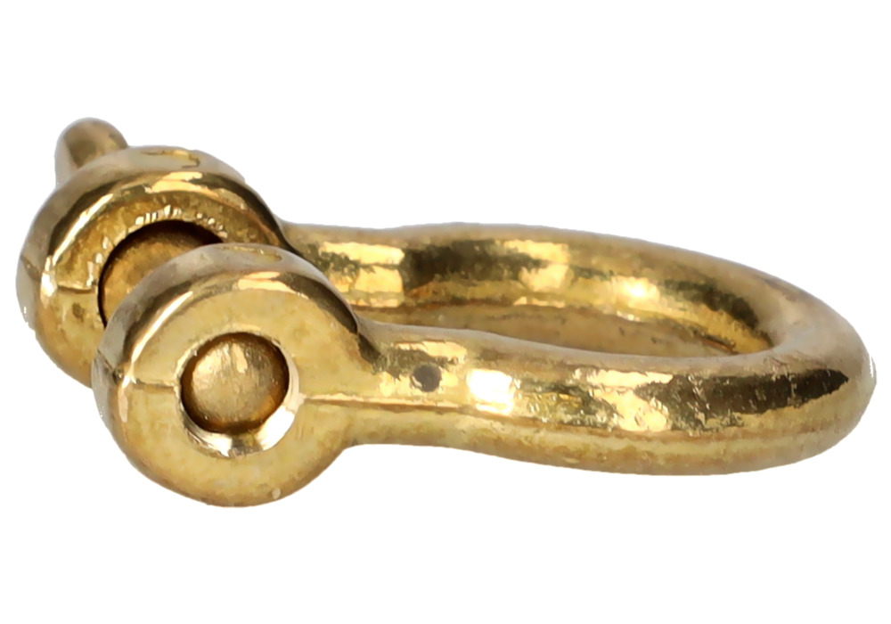Brass shackle, for dip tank, Ø bar 5, wire 4.5, 8 mm - 6