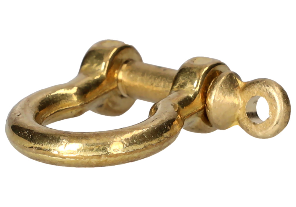 Brass shackle, for dip tank, Ø bar 5, wire 4.5, 8 mm - 7