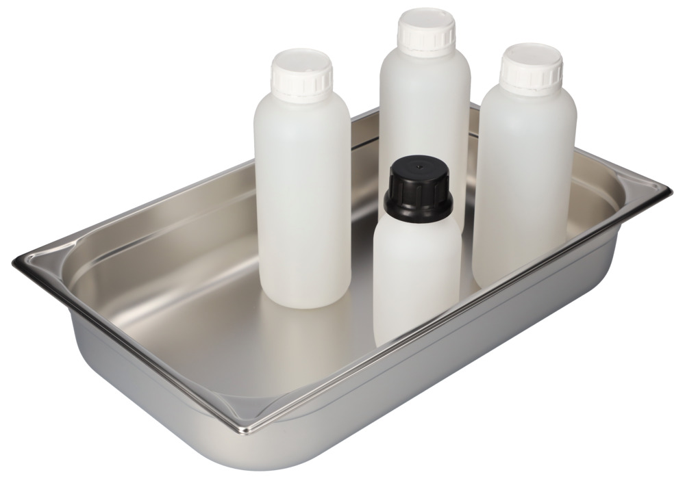 Small container GN 1/1-100, stainless steel, 13.3 litre capacity - 6