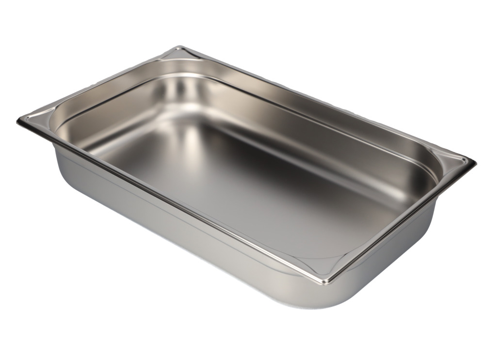 Small container GN 1/1-100, stainless steel, 13.3 litre capacity - 3