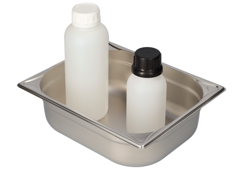 Small container GN 1/2-100, stainless steel, 6 litre capacity - 1