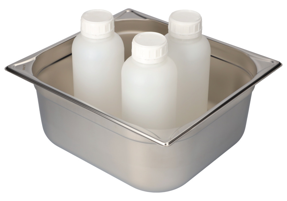Small container GN 2/3-150, stainless steel, 12.7 litre capacity - 1
