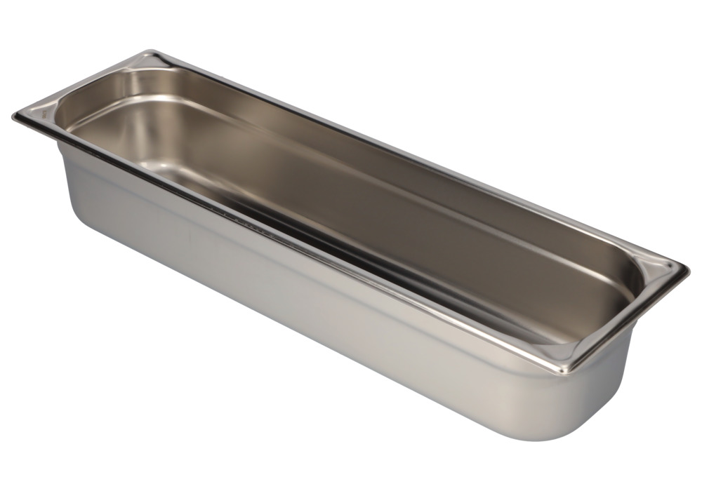 Small container GN 2/4-100, stainless steel, 6 litre capacity - 4