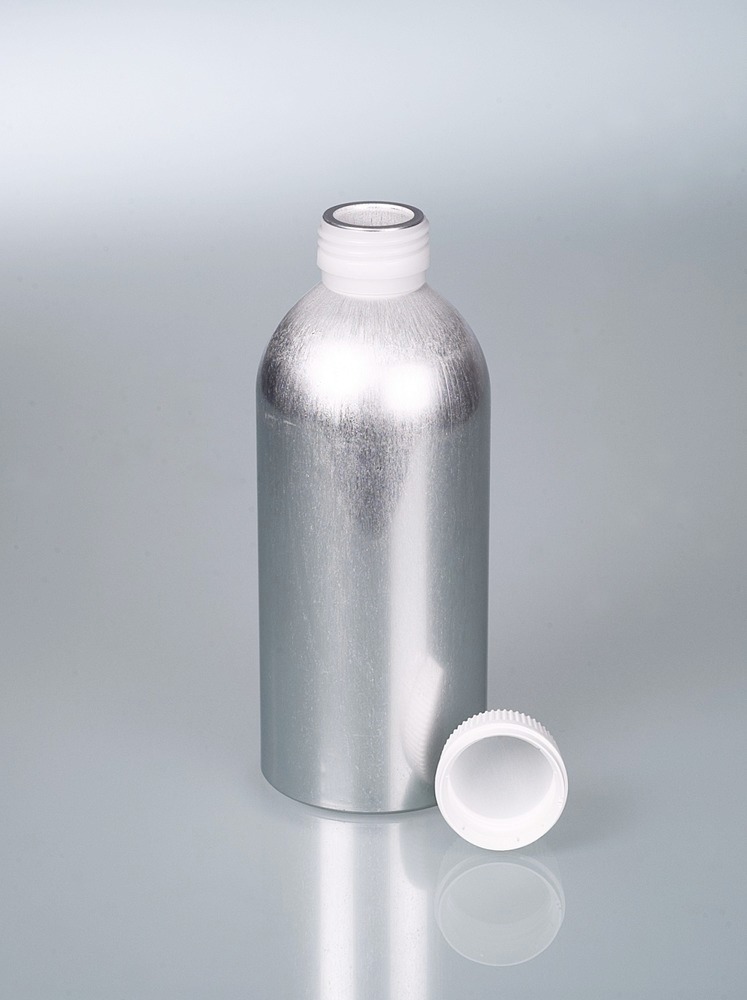 Aluminium bottles, 600 ml, with UN transport approval, Pack = 12 units - 1