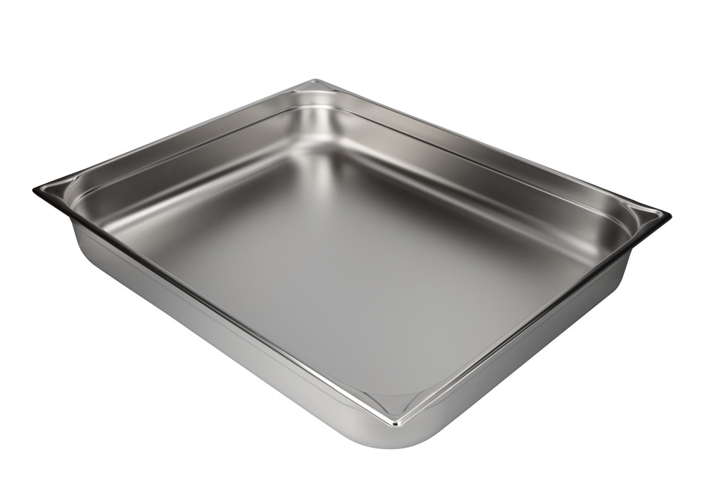 Small container GN 2/1-100, stainless steel, 28.9 litre capacity - 1