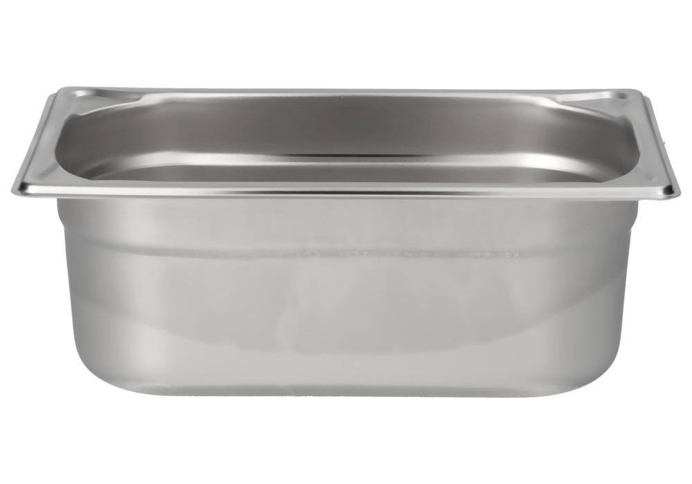 Small container GN 1/4-100, stainless steel, 2.7 litre capacity - 8
