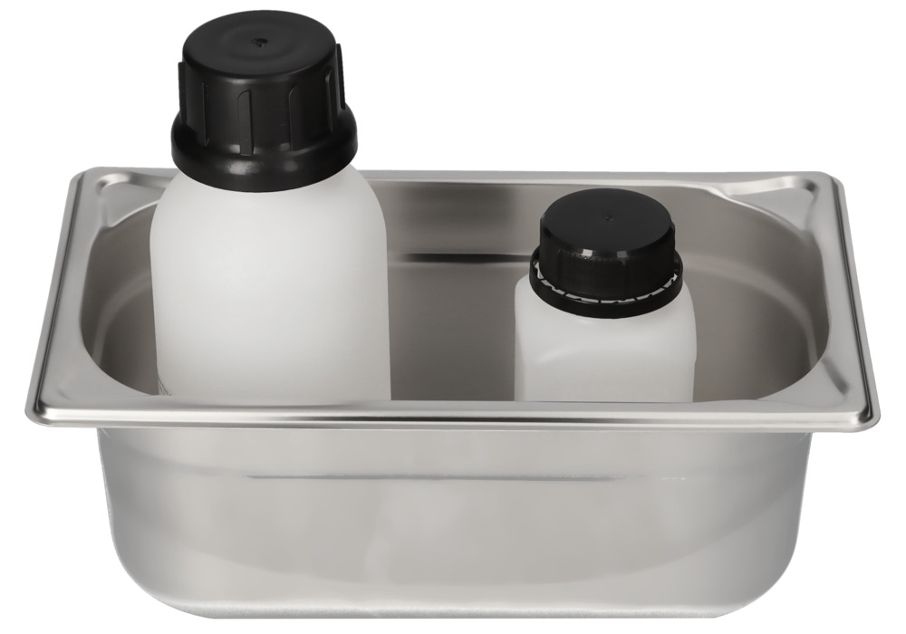 Small container GN 1/4-100, stainless steel, 2.7 litre capacity - 7