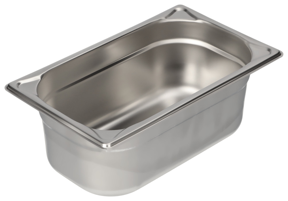 Small container GN 1/4-100, stainless steel, 2.7 litre capacity - 3