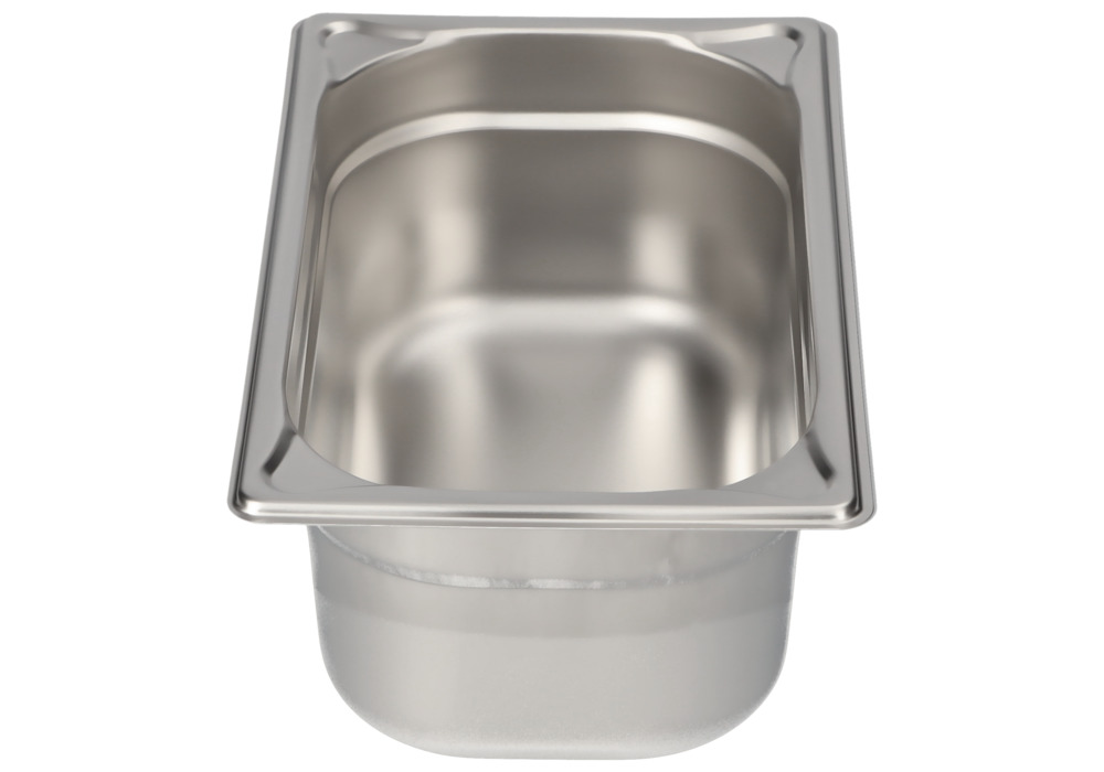 Small container GN 1/4-100, stainless steel, 2.7 litre capacity - 12