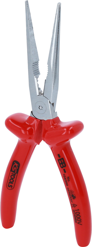 Spetstång KS Tools, 1000 V, 200 mm, isolerad - 1