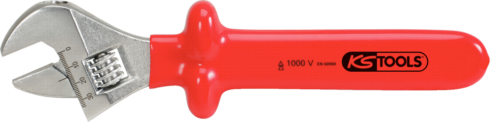 Nastaviteľný vidlicový kľúč KS Tools, 1000 V, 24 mm, izolovaný - 1