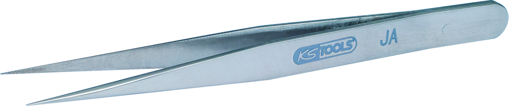 Pinzeta KS Tools, titanová, 115 mm, extrémně lehká, antimagnetická - 1