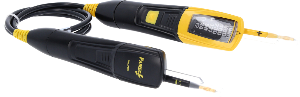 KS Tools testador de tensão, 12 - 1000 V, IP65, dois pólos, com alarme sonoro - 1