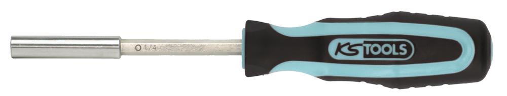 KS Tools 1/4" Bit-Schraubendreher, Edelstahl, 206 mm, rostfrei und säurefest - 1