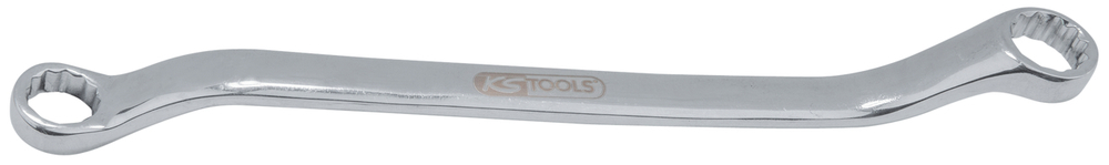 KS Tools Doppel-Ringschlüssel, Edelstahl, 5,5 x 7 mm, gekröpft, rostfrei und säurefest - 1