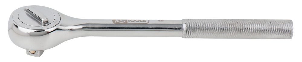 KS Tools 1/2" Umschaltknarre, Edelstahl, mit Druckknopf-Schnelllösefunktion, rostfrei und säurefest - 1