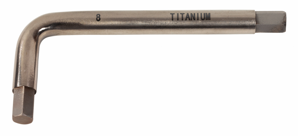 KS Tools Winkelstiftschlüssel, Titan, 1,5 mm, Innensechskant, extrem leicht, antimagnetisch - 1