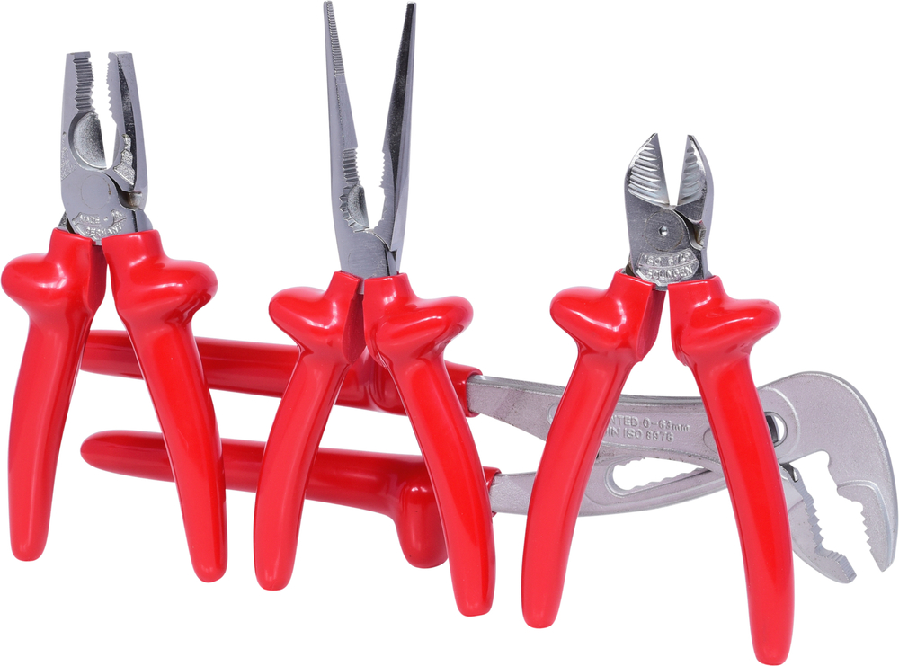 KS Tools pliers set, 1000 V, variant 1, dip insulation - 3