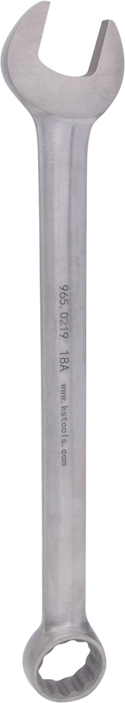 Chiave combinata bocca + anello KS Tools, titano, 19 mm, piegata, ultra-leggera, antimagnetica - 3