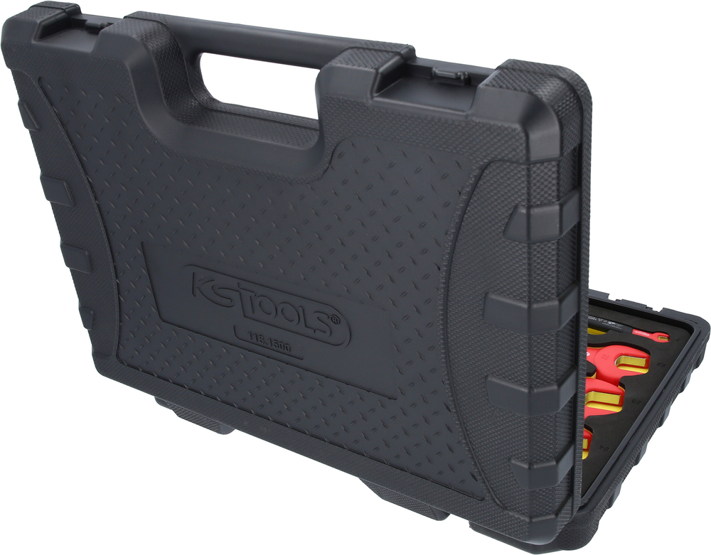 KS Tools villáskulcs készlet, 1000 V, 7-24 mm, 18 részes, műanyag kofferben, mártott védőszigetelés - 4