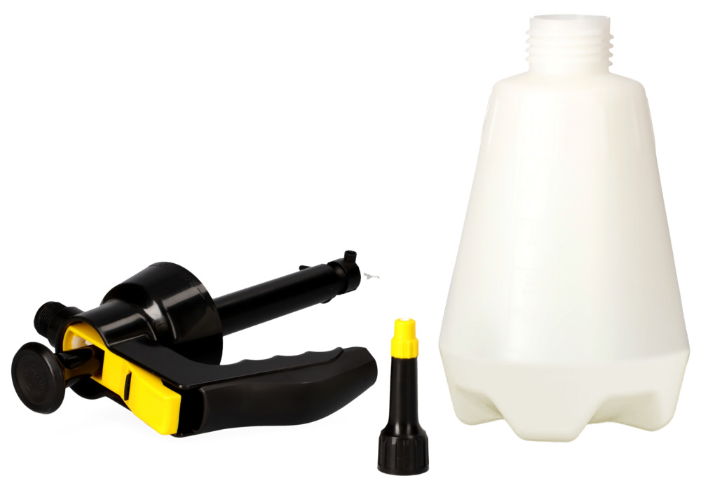 2 pumpsprayflaskor DPZ Professional L 1500 typ A för sura vätskor, 1,5 liter - 3