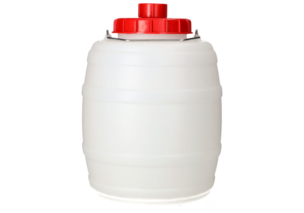 Kunststoff-Fass mit Auslaufhahn, 15 Liter Volumen - 5