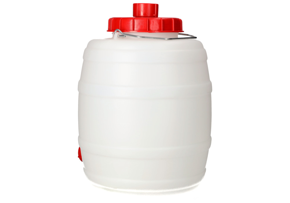 Kunststoff-Fass mit Auslaufhahn, 15 Liter Volumen - 4