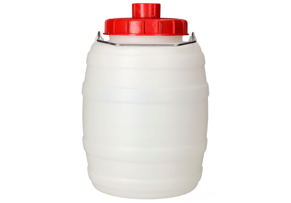 Kunststoff-Fass mit Auslaufhahn, 10 Liter Volumen - 5