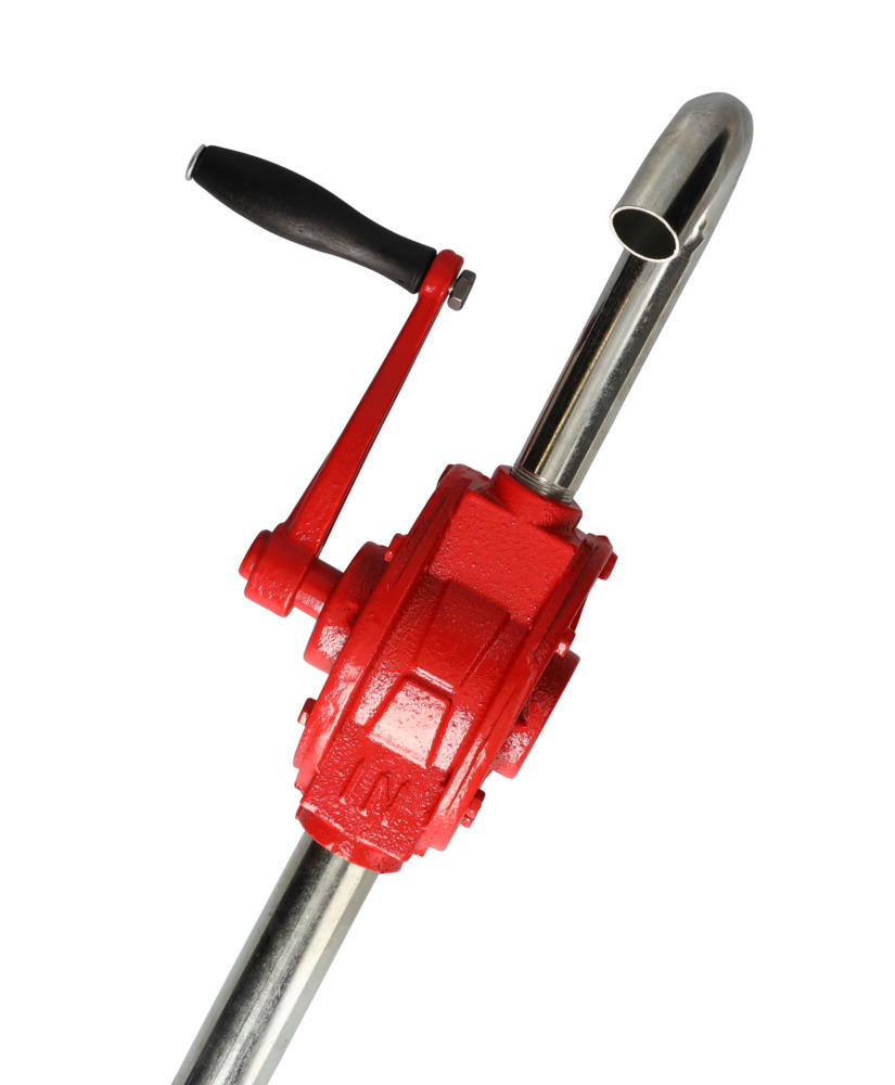 Hand operated rotation pump, cast iron, with steel submersion pipe - 2