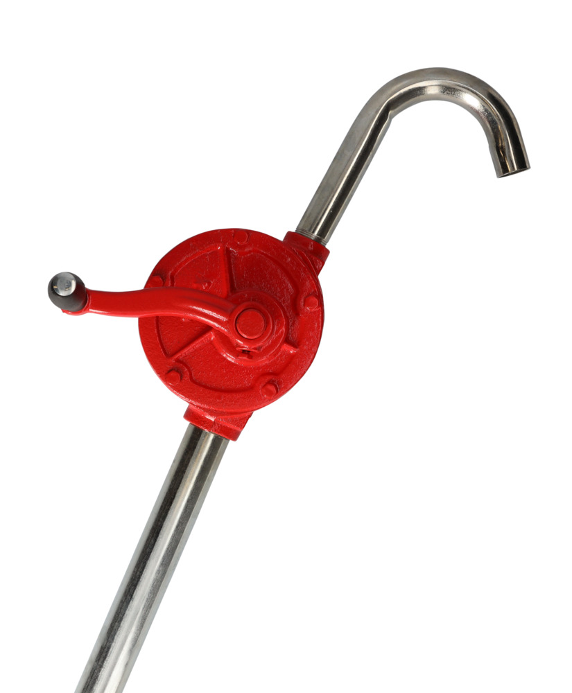 Hand operated rotation pump, cast iron, with steel submersion pipe - 5