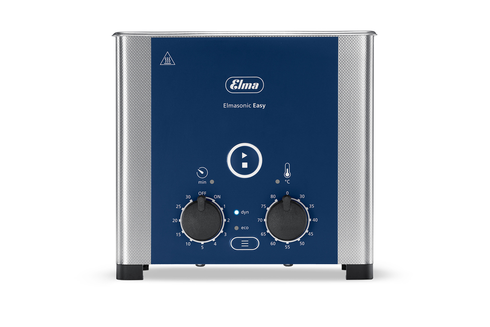 Limpiador ultrasónico Elmasonic Easy 10 H con calefacción, volumen de 0,8 l 90 W en total - 1