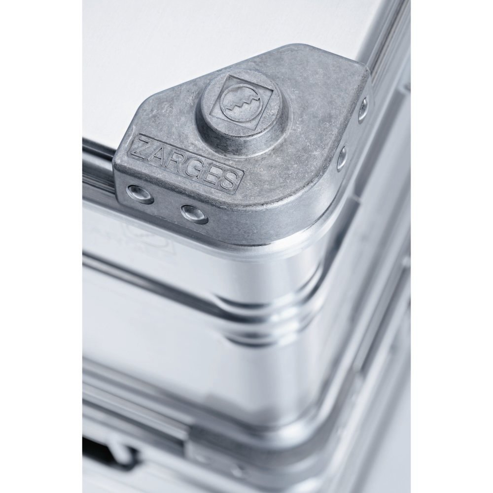 Zarges aluminium transport box, K470, incl. hazardous goods approval, 600 x 400 x 250 mm - 4
