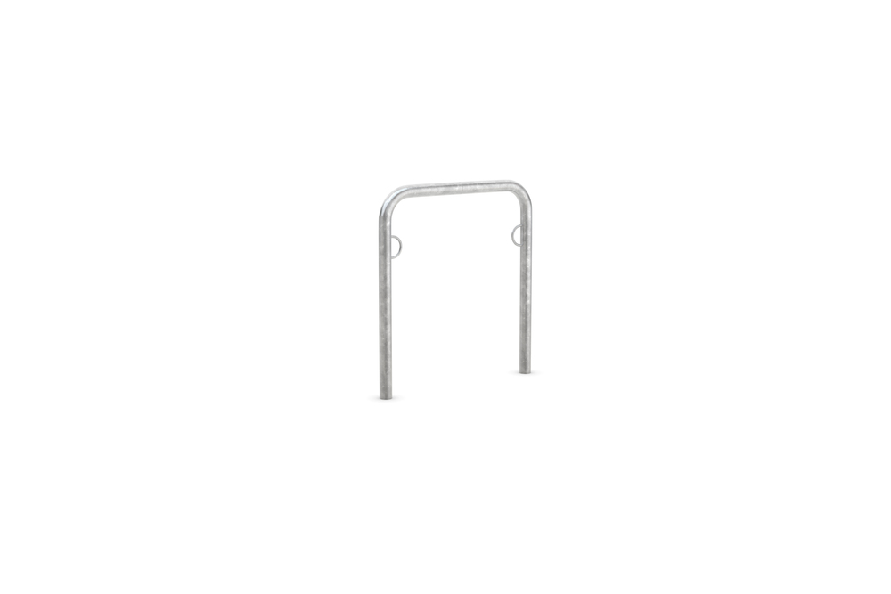 Bicycle rack leaning system TRUST 10, for all types of bicycle, W 750 mm, for setting in concrete - 1