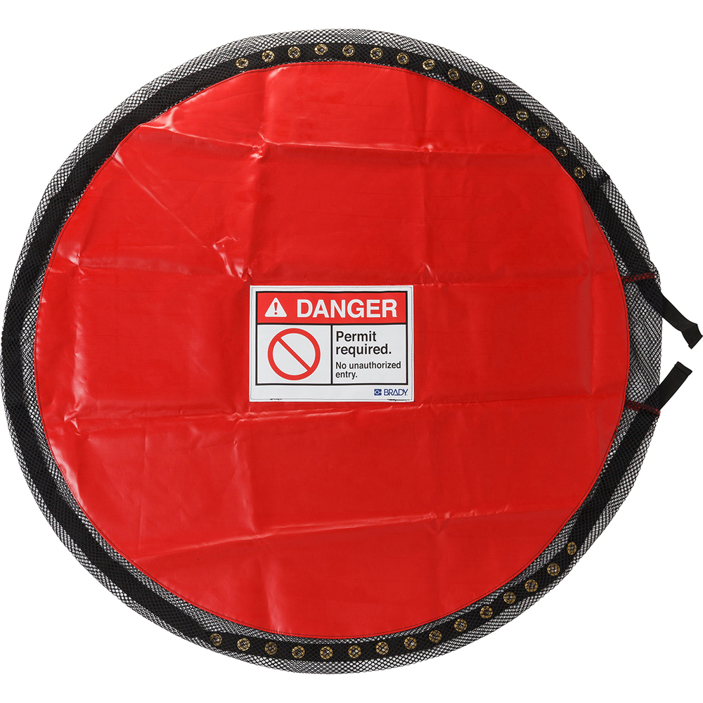 Lockable safety covers for areas with access authorisation, stable, ∅: 914.40 mm - 1