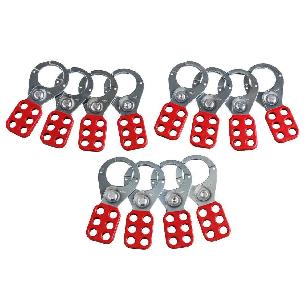 Multi-lock locking bar, red, shackle ring 38 mm, Pack = 12 pieces - 1