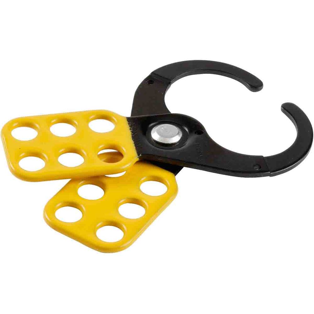 Multi-lock locking bar, yellow, shackle ring 38 mm, Pack = 12 pieces - 1