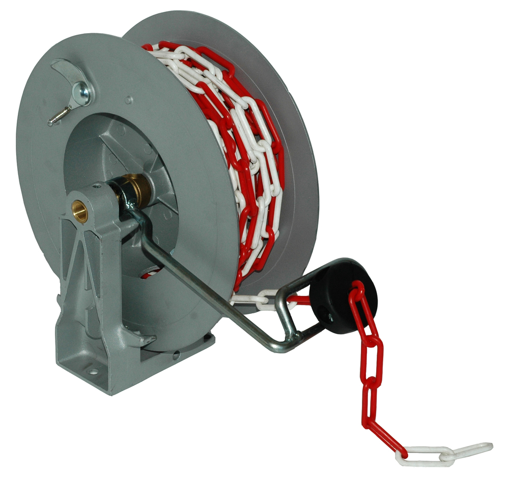 Automatic barrier reel, for barriers, in cast aluminium, with link chain 20 m - 1