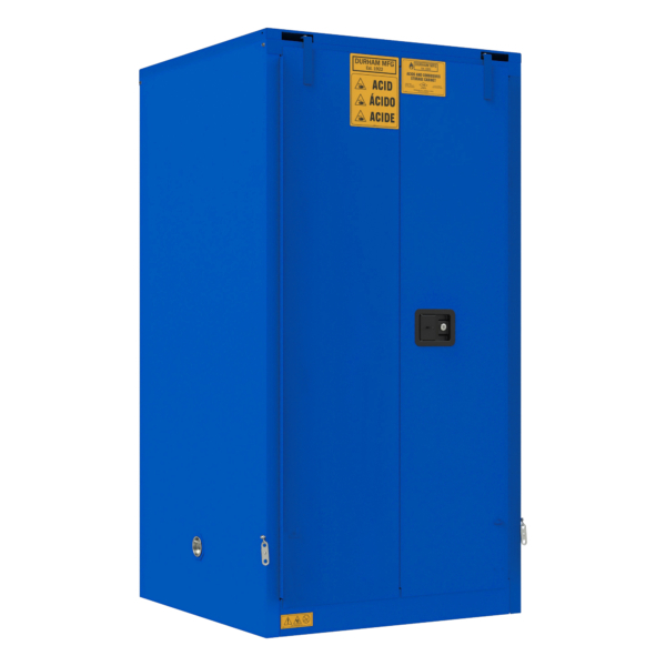 Corrosive Storage Cabinet, 60 Gallon, Self-Closing - 2