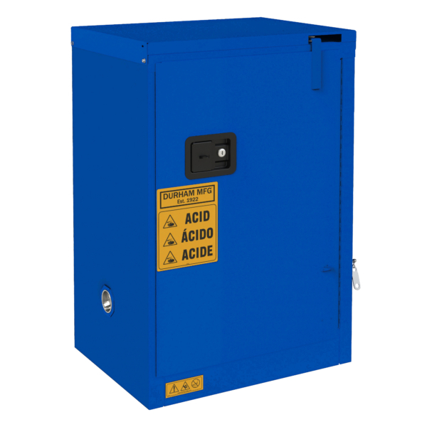 Corrosive Storage Cabinet, 12 Gallon, Self-Closing - 2