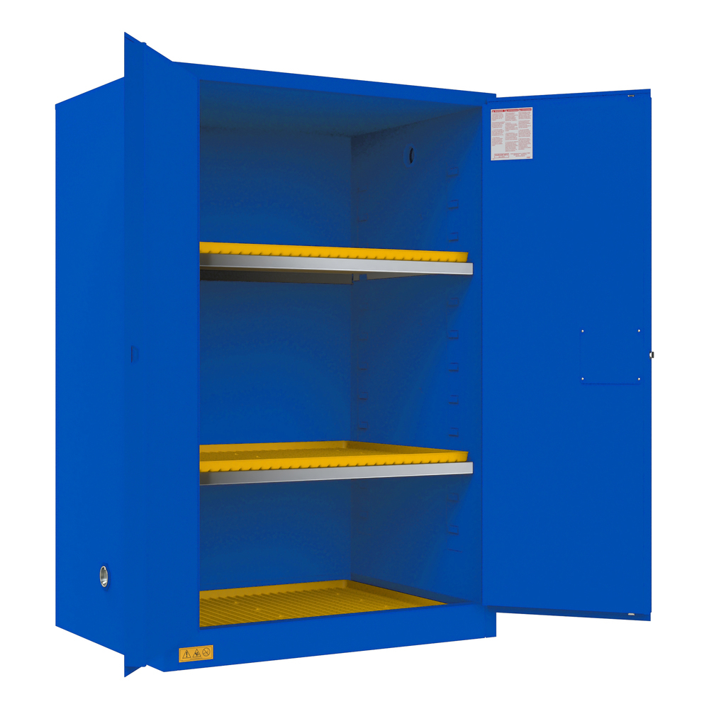 Corrosive Storage Cabinet, 90 Gallon, Manual Door - 1