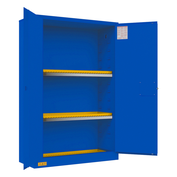 Corrosive Storage Cabinet, 45 Gallon, Manual Door - 1