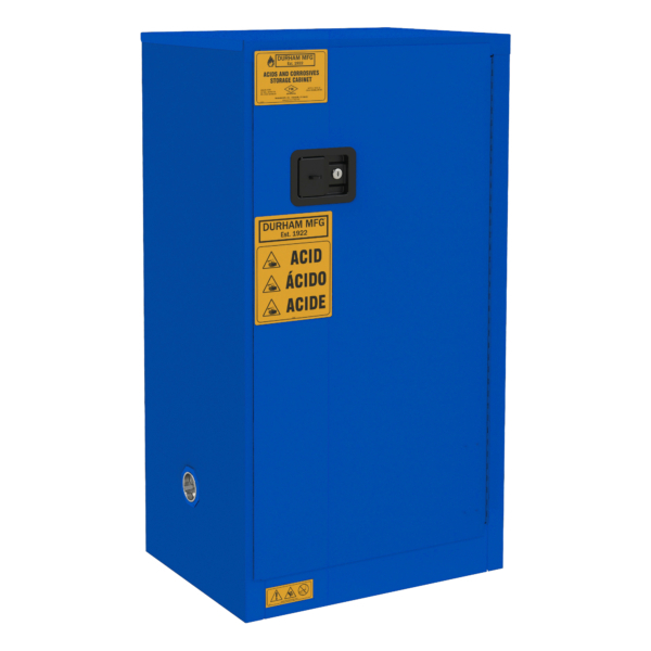 Corrosive Storage Cabinet, 16 Gallon, Manual Door - 2