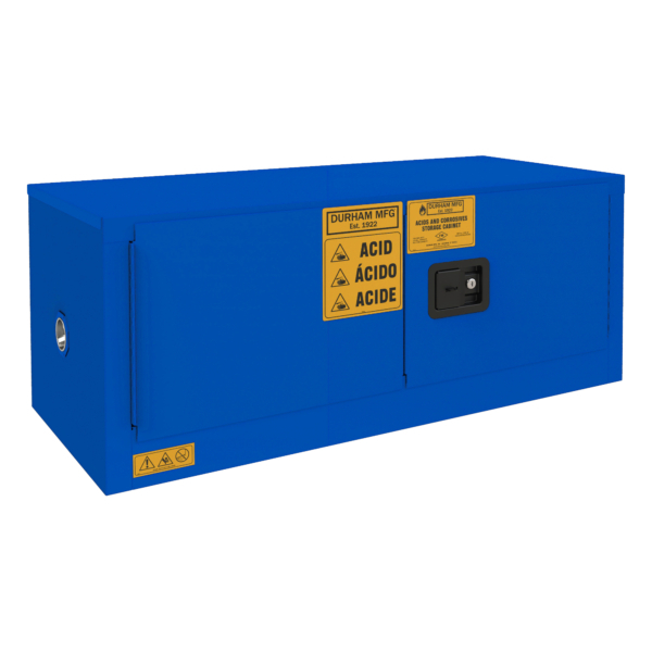Corrosive Storage Cabinet, 12 Gallon (Horizontal), Manual Door - 2