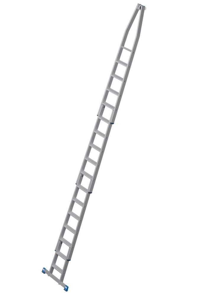 Steckleiter aus Aluminium, 4-teiliges Set, 17 Stufen - 1