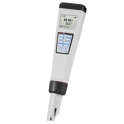 Analyzátor vody PCE-PH, stanovenie hodnoty pH, vodivosti a suchého zvyšku filtrátu - 1