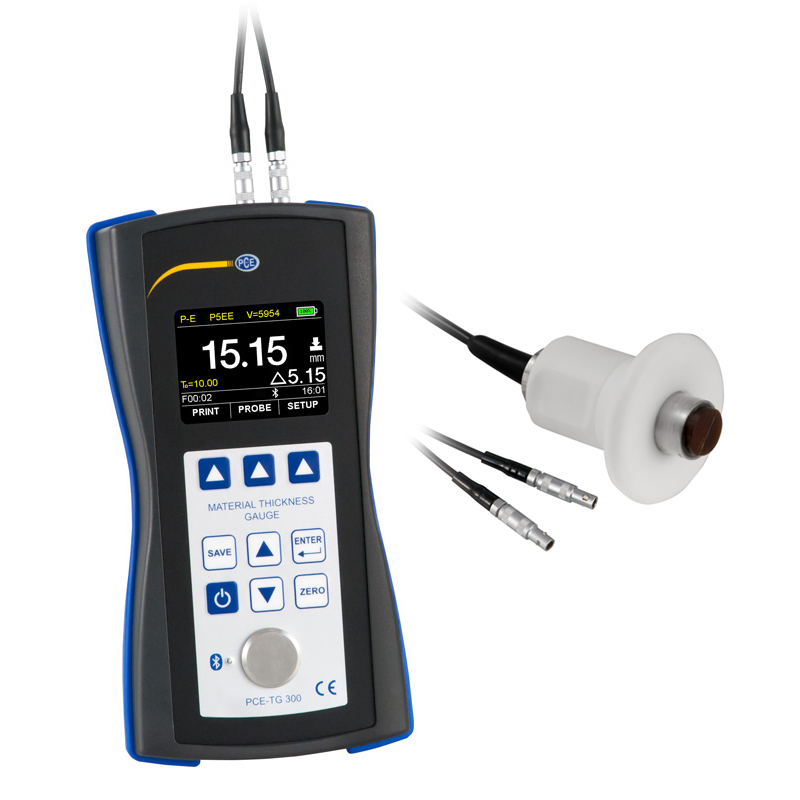 Spessimetro per materiali PCE-TG 300, fino a 600 mm, per temperature elevate (max. 300°C) - 1