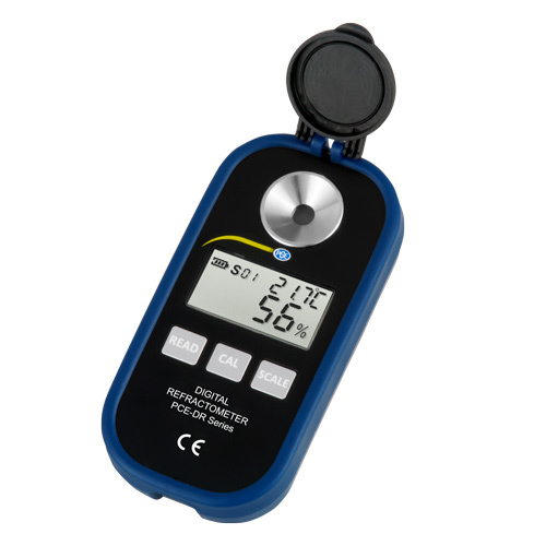 Refraktometer PCE-DR, til måling af saltholdighed (0 - 100 ‰) og klorindhold (0 - 57 ‰) - 1