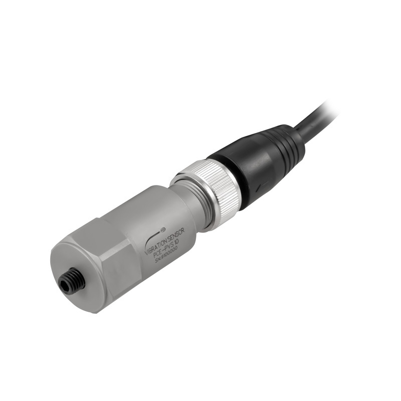 Medidor de vibración PCE-PVS 10, mide velocidades de vibración, conexión vertical, ± 12,7 mm/s - 1