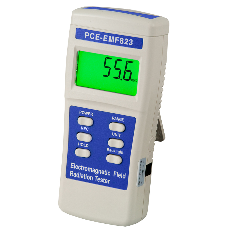 Prístroj na meranie žiarenia PCE-EMF, detekcia žiarenia v Tesla alebo mikroGauss, od 30 - 300 Hz - 1