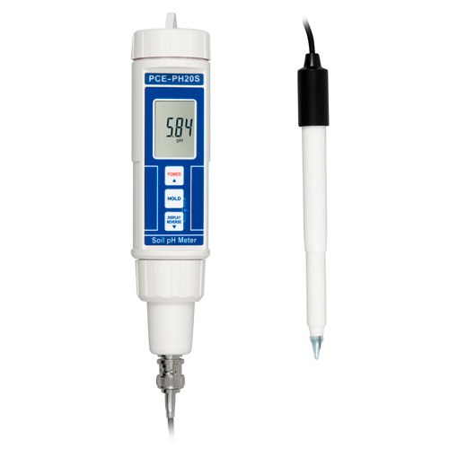 Medidor portátil PCE-PH, determinación delpH, electrodo de pH externo + certificado ISO - 2